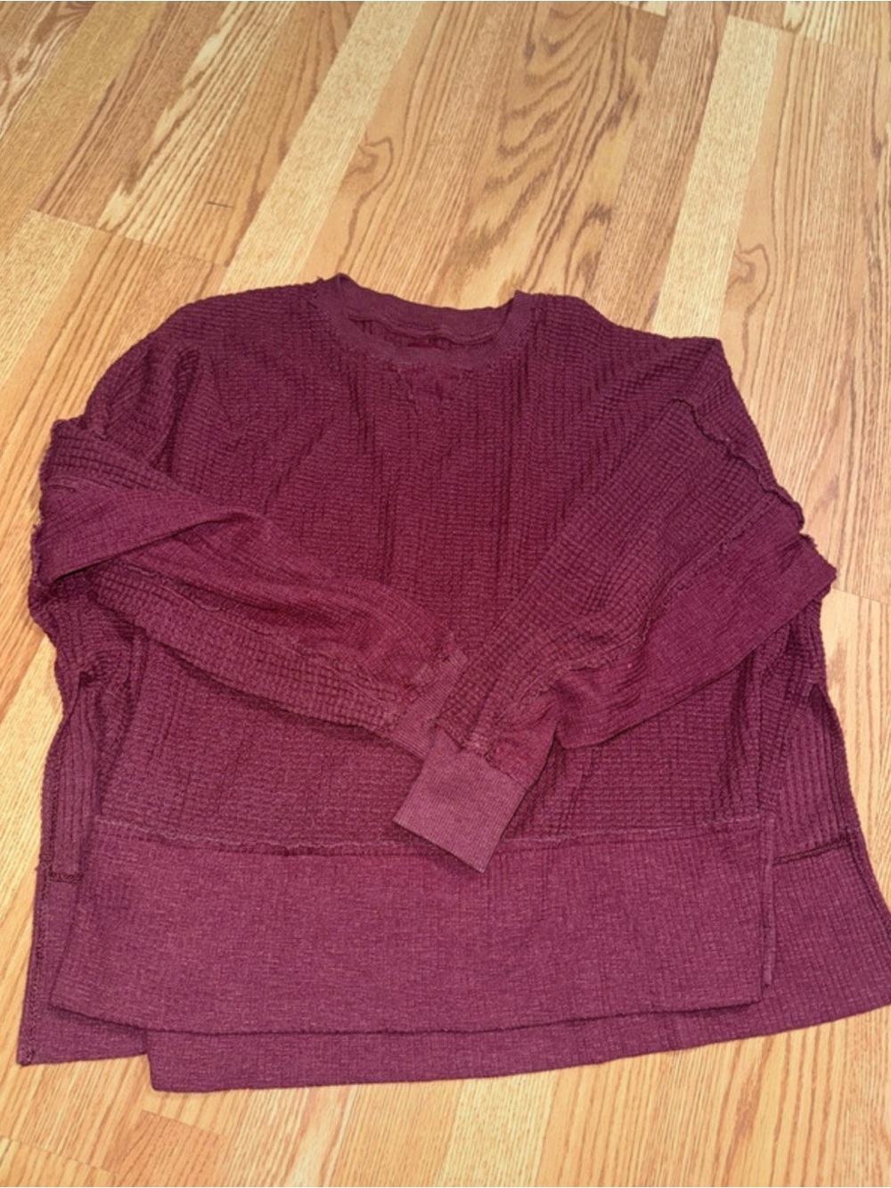 American Eagle Outfitters Women’s Crewneck Sweater - Burgundy